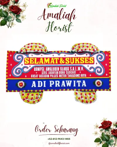 Karangan Bunga Ucapan Selamat ambon